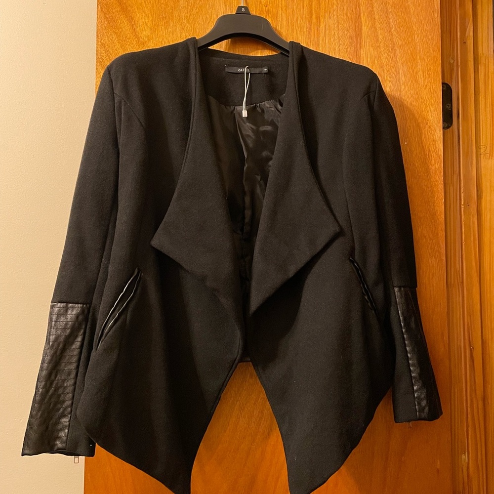 Black blazer coat